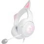 Headset Razer Kraken Kitty V2 Wired USB Type-A Branco — Circum-aural, arco de cabeça, 20–20000 Hz, cabo de 2 m