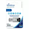 Pen drive MediaRange MR908NTRL 8 GB USB Type-A 2.0 Preto - Prateado (MR908NTRL)