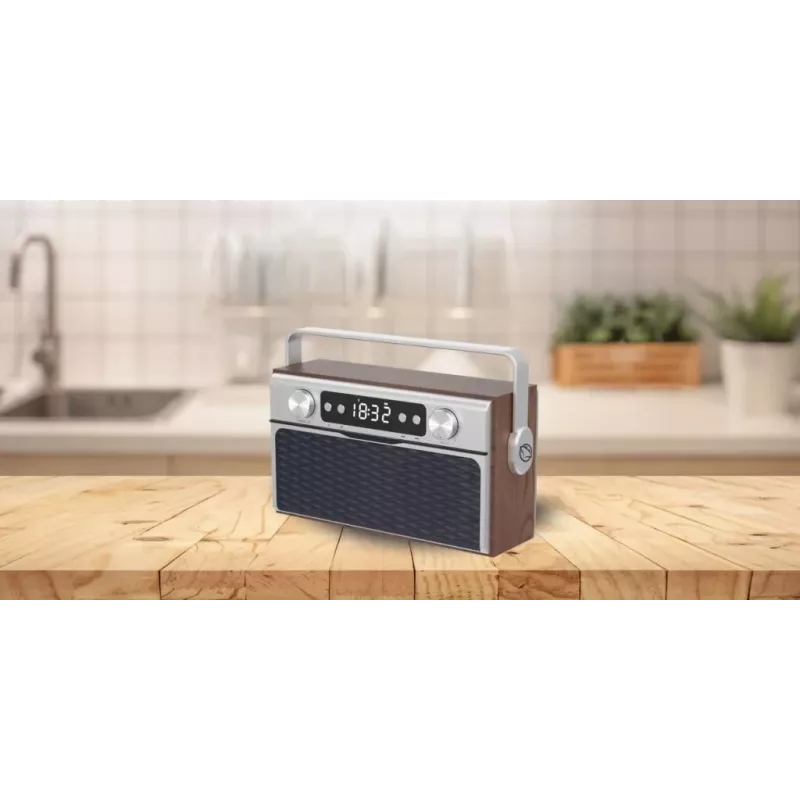 Rádio portátil MANTA RDI917PRO com Bluetooth e reprodução USB