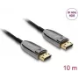 Cabo ótico ativo DELOCK DisplayPort 2.1 8K 60 Hz 40 Gbps 10 m