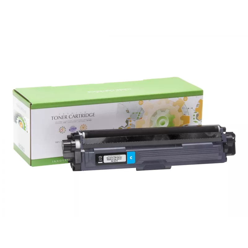 Toner Static Control para Brother TN-221C/TN-241C, ciano, alternativa compatível