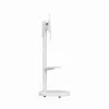 Suporte de TV de chão GEMBIRD TVS-86TR-01-W para televisores de 37–86 polegadas, branco, orientável e inclinável, VESA 200x200–600x400, carga máx. 50 kg