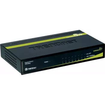 TRENDnet Comutador Gigabit GREENnet de 8 portas com caixa metálica