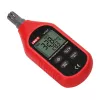 Mini medidor de temperatura e humidade UT333 — termo-higrómetro portátil para medição de temperatura e humidade relativa