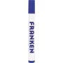 Marcador recarregável Franken Z1902 03, tinta azul, largura de traço 2–6 mm, pack de 10