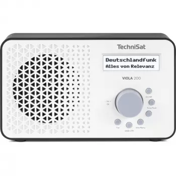 Recetor de TV TECHNISAT VIOLA 200 branco/preto HD DVB-S2