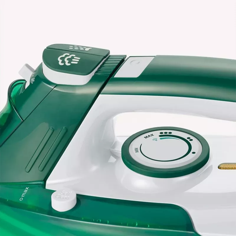 Severin BA 3261 Ferro de engomar ferro a vapor base cerâmica 2400 W branco, verde
