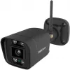 Foscam V8P câmara WiFi bullet para exterior, 8 MP 4K (3840x2160), WiFi dual-band, foco, sirene, visão noturna, preta