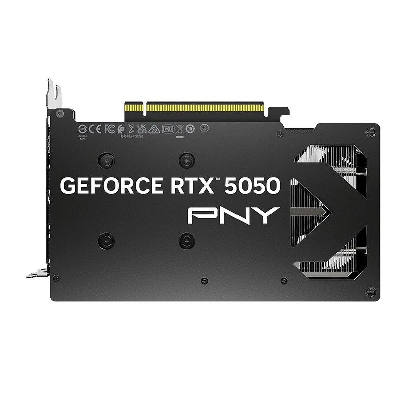 Placa gráfica PNY GeForce RTX 5050 – 8 GB GDDR6, 2317 MHz, 128-Bit, PCIe x8 5.0, refrigeração Dual-Fan