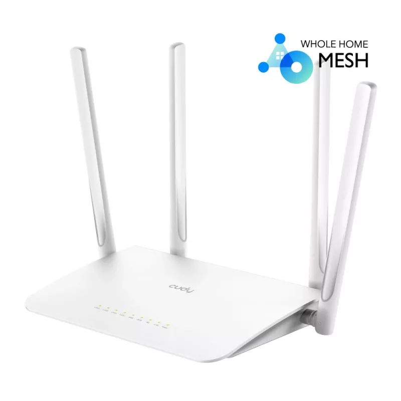 Router WiFi Cudy WR1300 Gigabit Ethernet Dualband (2,4 GHz / 5 GHz) Branco