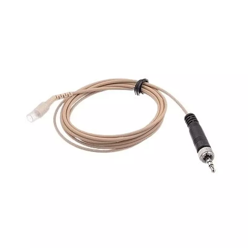 Microfone Sennheiser HSP 4-ew-3 condensador cardioide com fios 3,5 mm bege, cabo de 1,6 m, 40–20000 Hz
