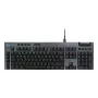 Teclado mecânico gaming com fios Logitech G915 X preto com iluminação RGB