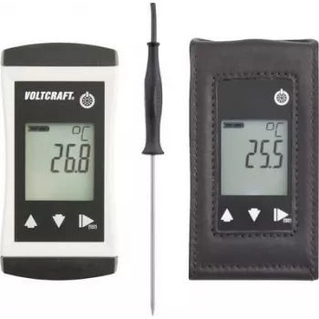 VOLTCRAFT PTM-120 + TG-400 medidor de temperatura -70 - 250 °C tipo de sonda Pt1000 IP65