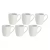 Conjunto de 6 canecas LA PORCELLANA BIANCA U10077009U00-Z 110 ml porcelana