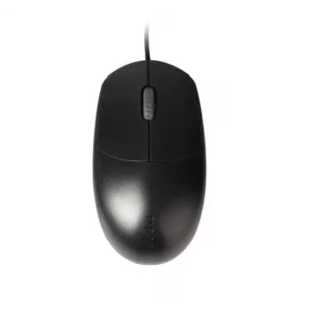 Rato N100 3 botões preto