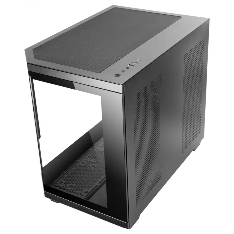 Caixa de computador Mars Gaming MC3TCORELCDM Mini Tower preta