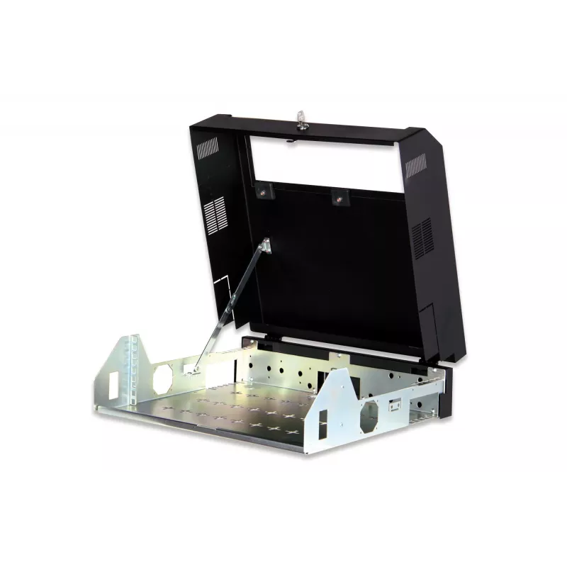 Rack de montagem em parede Digitus DN-19 04U-PB-B