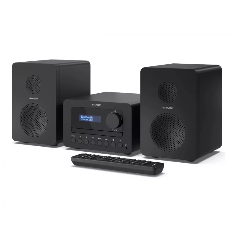 Micro sistema Hi-Fi Sharp TOKYO FM | XL-B514(BK) | AUX in | Bluetooth | Leitor de CD | Rádio FM