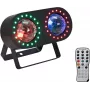 Luz de efeito LED EUROLITE DMF-3 Hybrid Flower Effect 3-in-1 — efeito LED para palco/festa