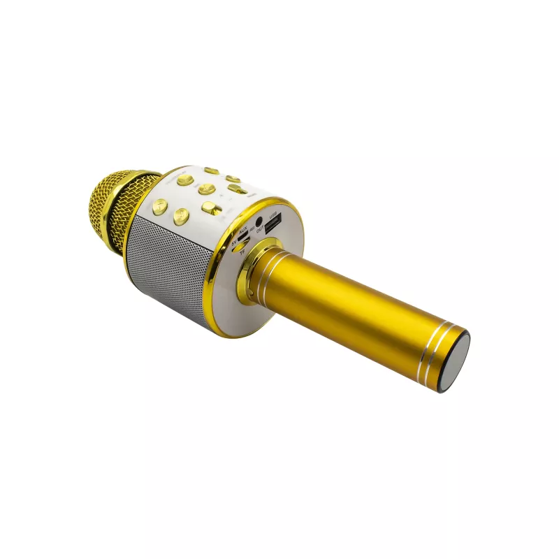 Microfone Denver KMS-20GMK2 dourado