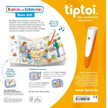 tiptoi Procurar e descobrir: O meu mundo, livro educativo