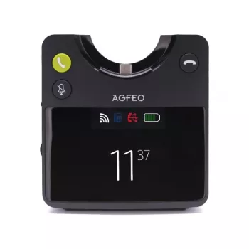 Estação base AGFEO Infinity estação base plástico preto 276g