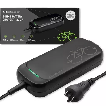 Carregador QOLTEC para e-bike Bosch 50762 36V/42V 2A