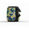 Gembird SPK-BT-LED-05-CM coluna Bluetooth portátil com LED, camuflado