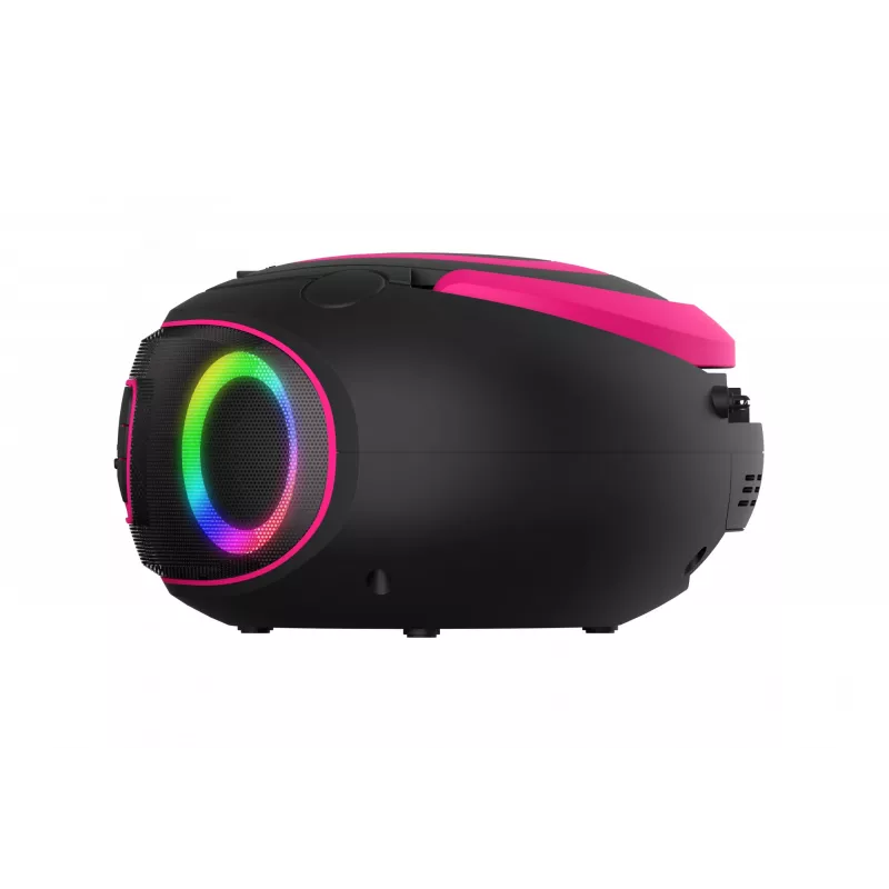 Leitor de CD pessoal Denver TDB-212P rosa 3,6W DAB+ FM