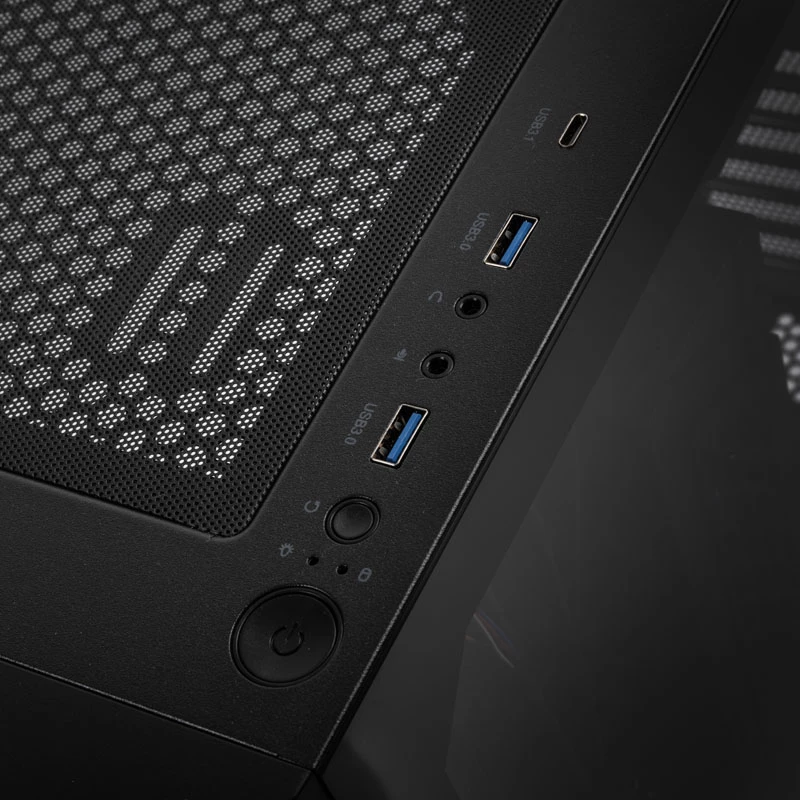 Caixa de computador Seasonic Arch Q503 Midi Tower preto