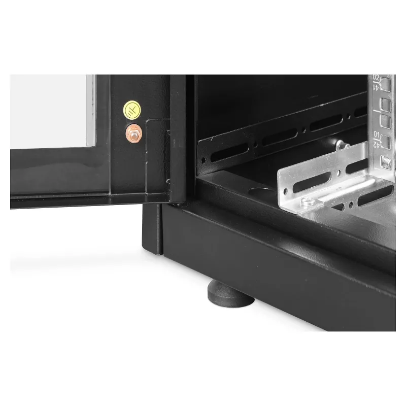 Armário de rede DIGITUS Unique Light Series 42U 800×1000 mm (LxP) autónomo, 800 kg, IP20, fechadura com chave