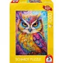 Puzzle de 1000 peças Schmidt Spiele 59782 — Owl in Parrot Dress, puzzle, 1.000 peças