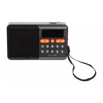 Rádio analógico portátil AM/FM Bluetooth BLOW RA18 com sintonizador FM e conectividade Bluetooth