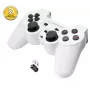 Comando de jogos Esperanza EGG108W preto, branco RF gamepad analógico / digital PC, Playstation 3