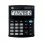 Calculadora de secretária HP OC 112 — LCD de 12 dígitos, pilha/solar, preto, 101×125×33 mm