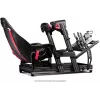 Next Level Racing – Cockpit de simulador em perfil de alumínio F-GT Elite Formula & GT – versão de montagem lateral e frontal (396039)