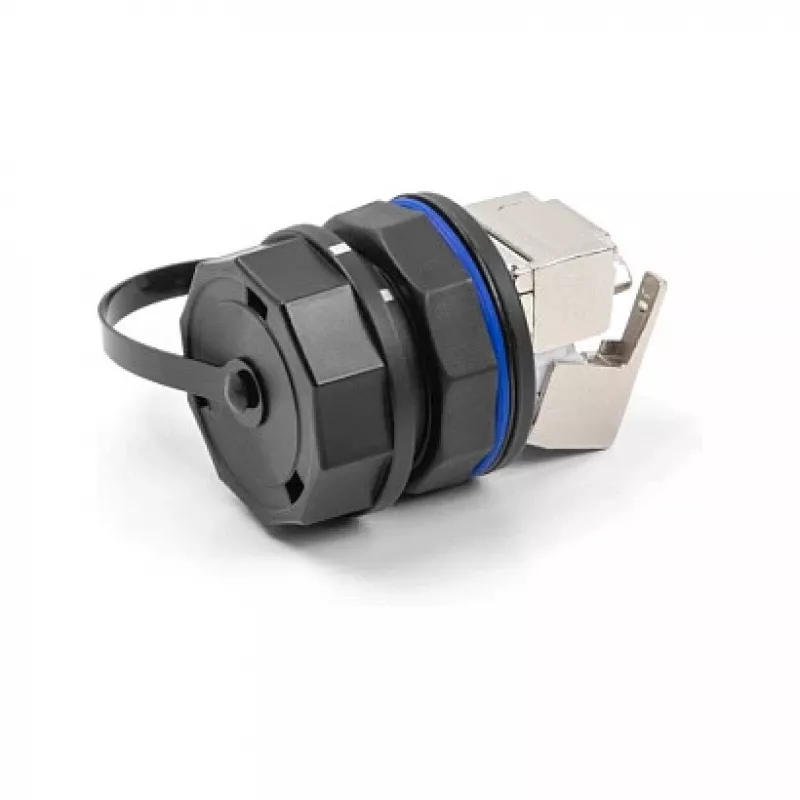 DeLOCK 67050 Tampa de proteção para tomadas fêmeas RJ45, IP68, preto