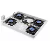 Digitus DN-19 FAN-4-SRV unidade de ventilação de teto para bastidores, 4 ventoinhas, cinzenta