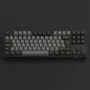 Teclado mecânico gaming AKKO Preto & Dourado 5087S, interruptores Akko V3 Cream Yellow Pro, iluminação RGB