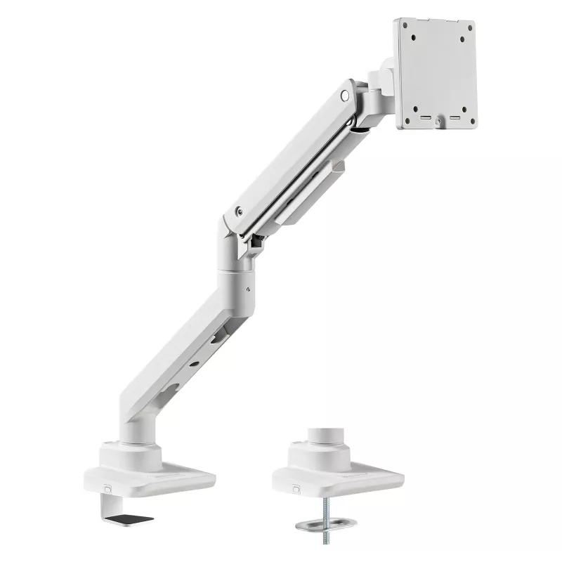 Suporte para monitor SILVERSTONE SST-ARM14 suporte VESA de altura ajustável para um monitor, prateado