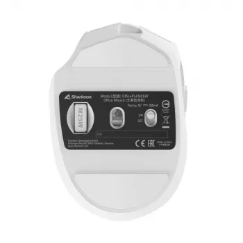 Sharkoon OfficePal M25W rato de escritório sem fios, para destros, 4000 DPI