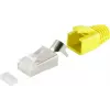 Conector de cabo RJ-45 S/CONN 72067-10Y branco amarelo