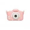 Câmara digital para crianças Extralink H27 SINGLE PINK rosa branca 3 anos