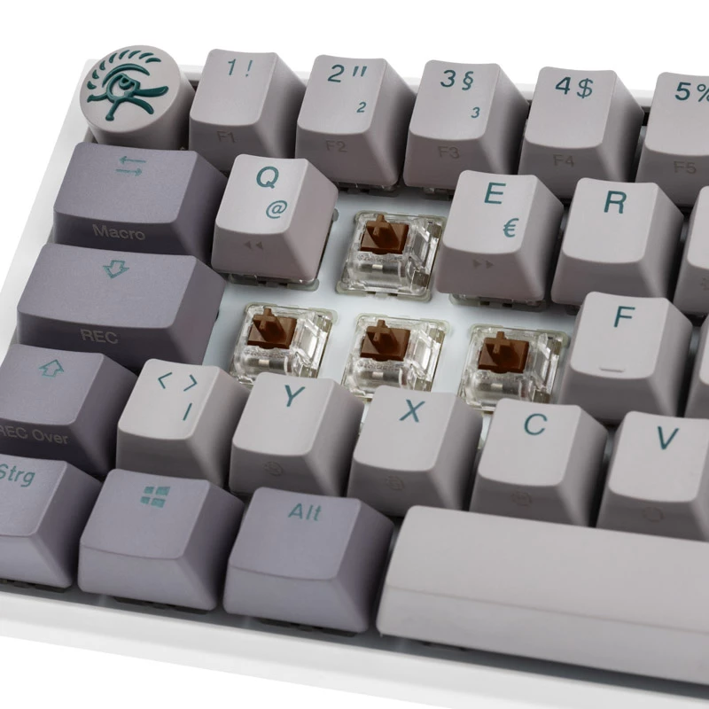 Teclado Ducky One 3 SF Gaming USB QWERTZ alemão cinzento