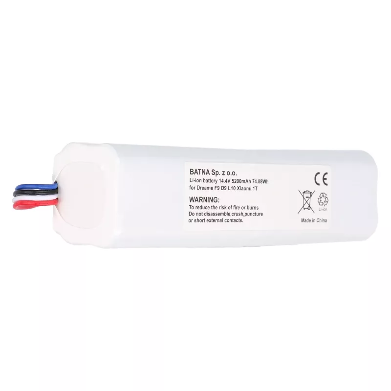Bateria para Dreame Vacuum F9/D9 PRO, 14,4V 5200mAh