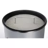 Balde de lixo Durable 333023 17 L redondo metal prateado