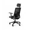 Cadeira de escritório ergonómica ESTA preta