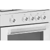 Fogão Simfer 4401SGRBB tipo de placa gás tipo de forno gás branco largura 50 cm 49 L profundidade 55 cm