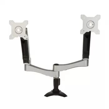 Suporte para dois monitores SilverStone SST-ARM22SC - Prateado