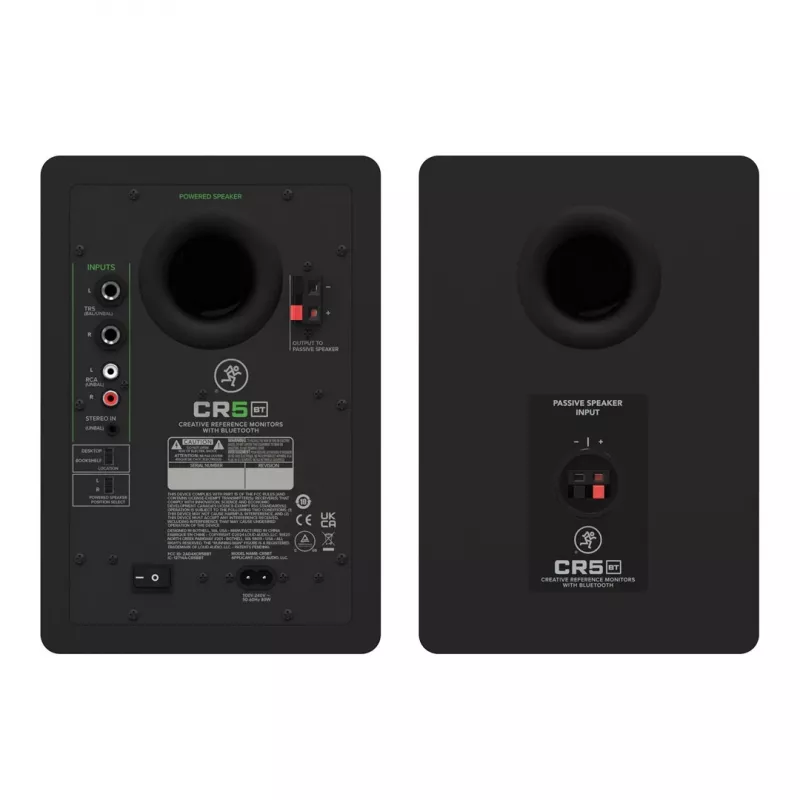 Mackie CR5 BT - altifalantes de monitorização ativos com Bluetooth